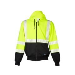 Kishigo Unisex Fr Full-Zip Hooded Sweatshirt