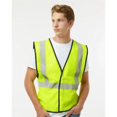 Kishigo Unisex Hook-And-Loop Mesh Vest