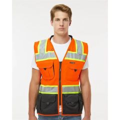Kishigo Unisex Premium Black Series Surveyors Vest