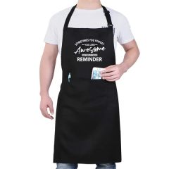 Kitchen Apron With Custom Imprint and Pocket