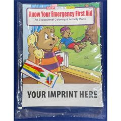 Know Your Emergency First Aid Coloring Book Fun Pack