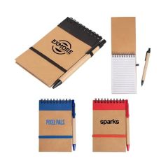 Kraft Jotter With Pen