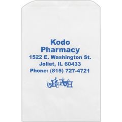 Kraft Paper Merchandise Bags - Flexo Ink