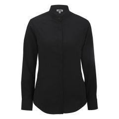 Ladies' Batiste Banded Collar Shirt