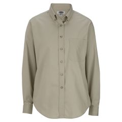 Ladies' Easy Care Long Sleeve Poplin Shirt