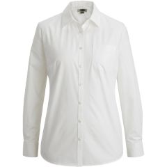 Ladies Essential Broadcloth Shirt Long Sleeve