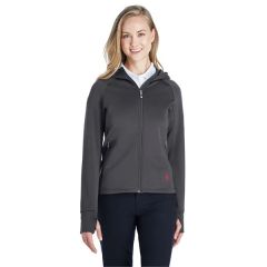 Ladies' Hayer Full-Zip Hooded Fleece Jacket