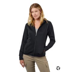 Ladies Hooded Flash Performance Knit Jacket