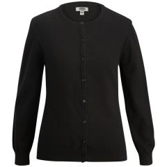 Ladies' Jewel Neck Cardigan