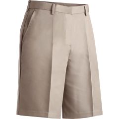 Ladies' Microfiber Flat Front Shorts
