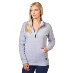 Ladies Rockridge 1/4-Zip Fleece Pullover