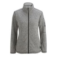 Ladies' Sweater Knit Fleece Jacket