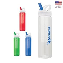 Laguna 32 Oz Pet Bottle With Flip Spout & Infuser