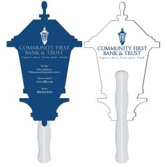 Lamp Hand Fan Full Color 2 Sides