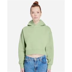 Lane Seven Women's Relaxed Cropped Hoodie Sweatshirt