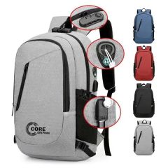 Laptop Password Lock Anti-Theft Business Backpack W