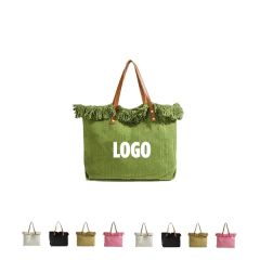 Large Beach Capacity Canvas Tote Bag