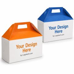 Large Box With Solid Color Roof