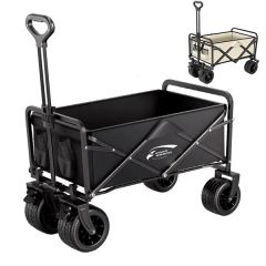 Large Capacity Collapsible Foldable Wagon Cart