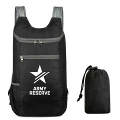 Large Capacity Lightweight Foldable Backpack