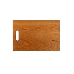 Large Cherry Cutting Board With Cutout Handle