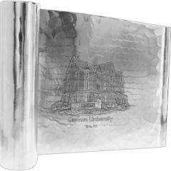 Large Free Standing Metal Scroll Award