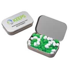 Large Hinged Tin With Jelly Belly Beans