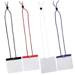 Large Horizontal Corded Card Holder