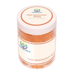 Large Jar Pink Grapefruit Bears