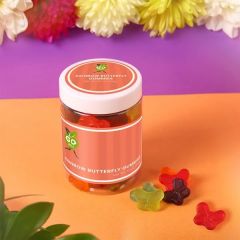Large Jar Rainbow Butterfly Gummies