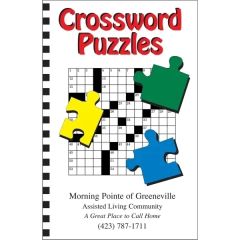 Large Print Puzzle Book - Crossword