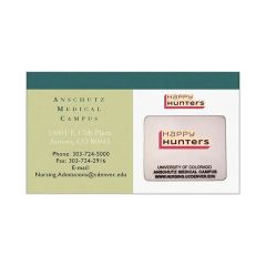 Large Procolor Microfiber Cling Business Card