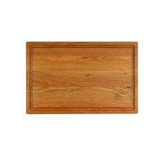 Large Thick Cherry Cutting Board With Juice Groove