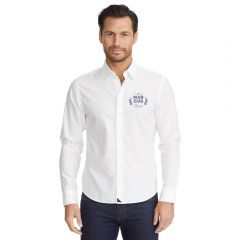 Las Cases Wrinkle-Free Long Sleeve Shirt Slim-Men's