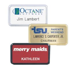 Las Vegas Plastic Name Badge
