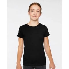 Lat Girls' Fine Jersey Tee
