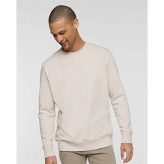 Lat Unisex Vintage Wash Fleece Crewneck Sweatshirt