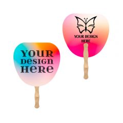 Leaf Shape Hand Fan