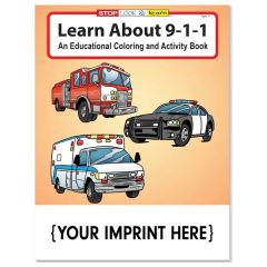 Learn About 9-1-1 Coloring And Activity Book
