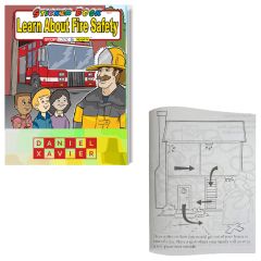 Learn About Fire Safety Sticker Book Fun Pack