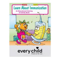 Learn About Immunization Coloring Book