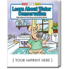 Learn About Water Conservation Coloring And Activity Book