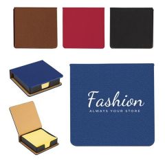 Leather-Cased Sticky Notes