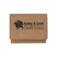 Leatherette Trifold Wallets