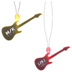 LED Acrylic Guitar Necklace