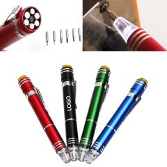 LED Aluminum Tool Pen- Screwdriver