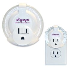 LED Sparkle Night Light With Outlet