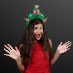 LED Sparkling Christmas Tree Headband