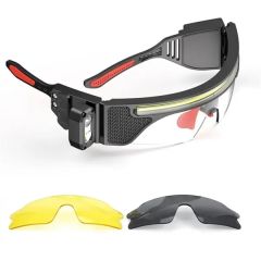 Ledcob Safety Glasses Light