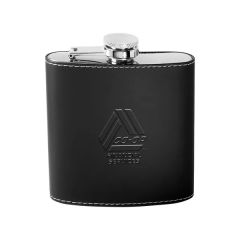 Leeman 6oz Tuscany Stainless Steel Flask
